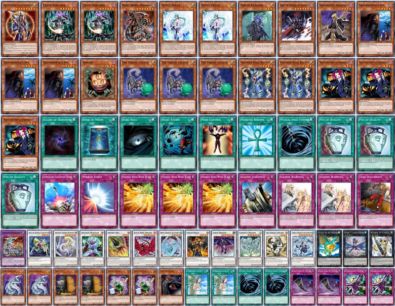 Fabled Chaos MercuryDjinn3 Deck
