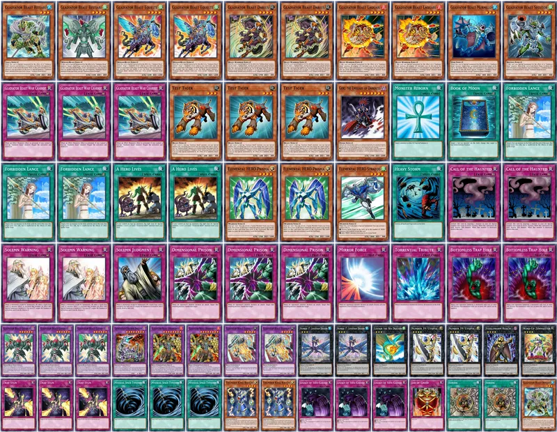 Gladiator Beast GLatinoMC Deck