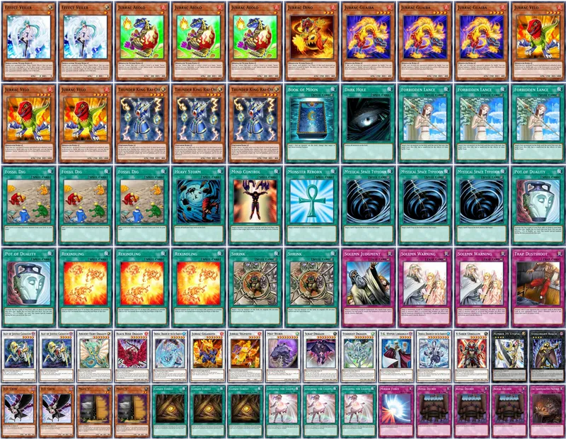 Jurrac firemango Deck